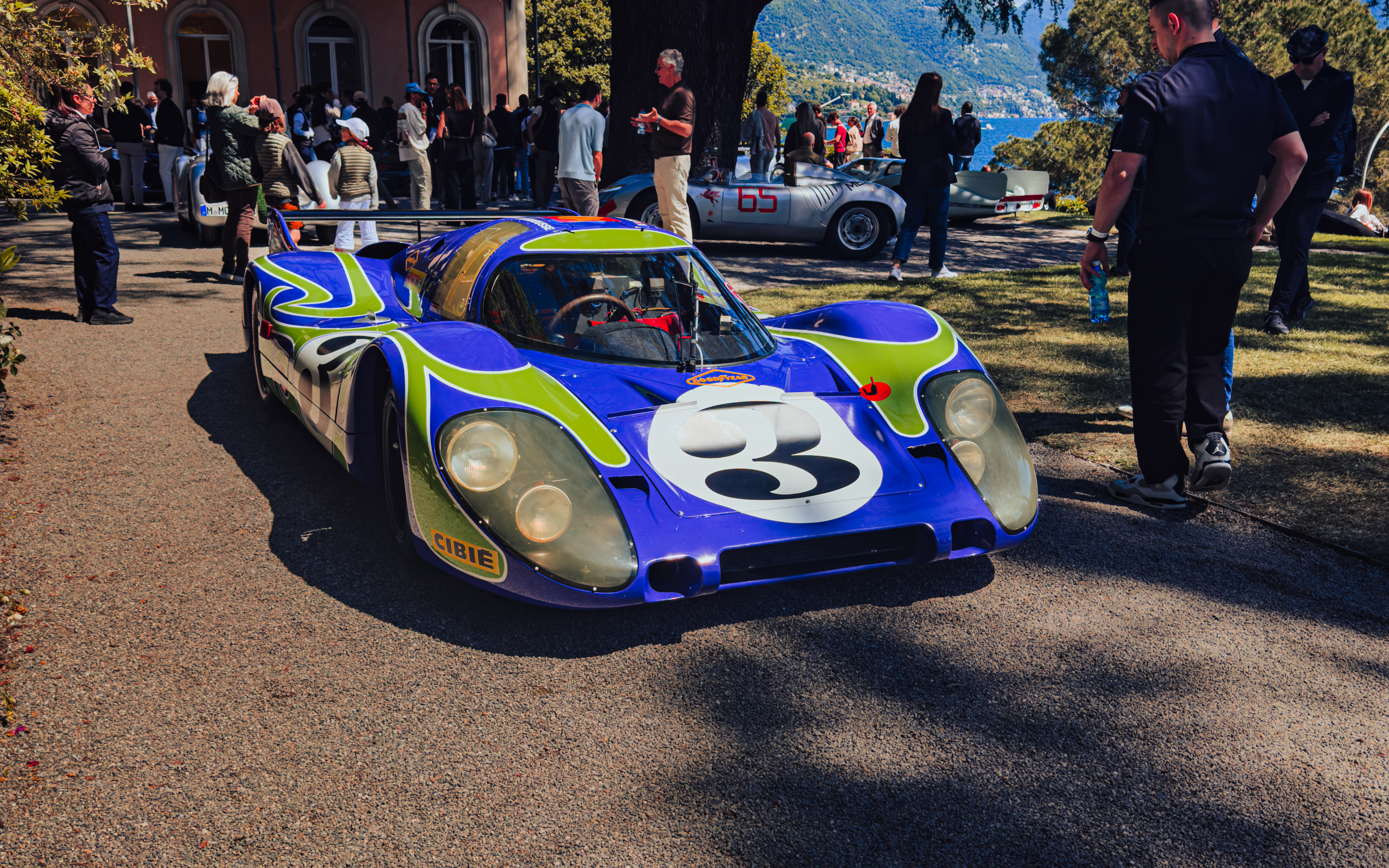 Porsche 917 in psychedelic livery