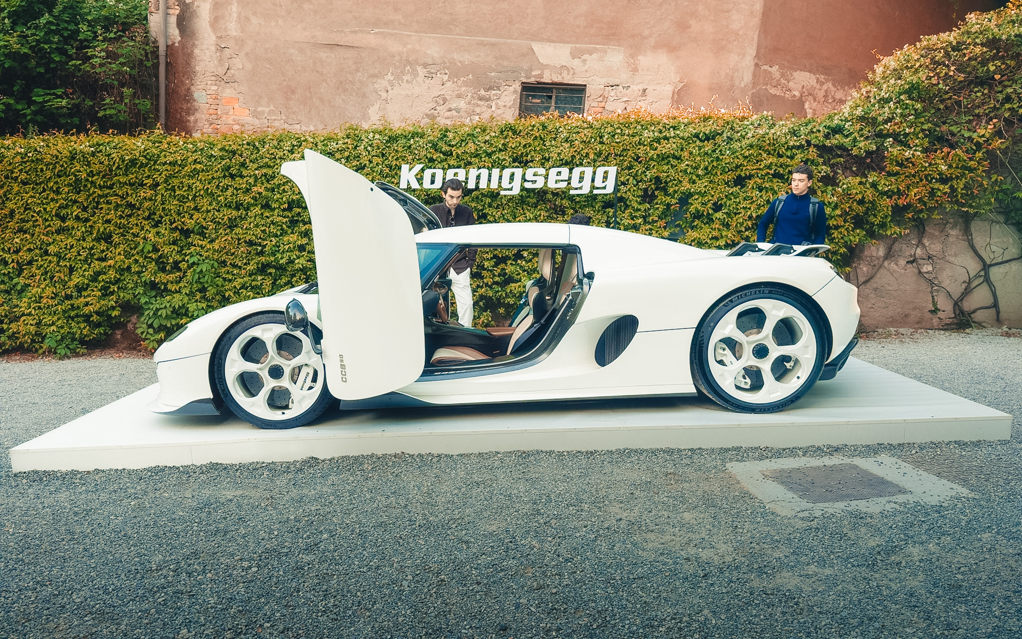 Koenigsegg stand at FuoriConcorso